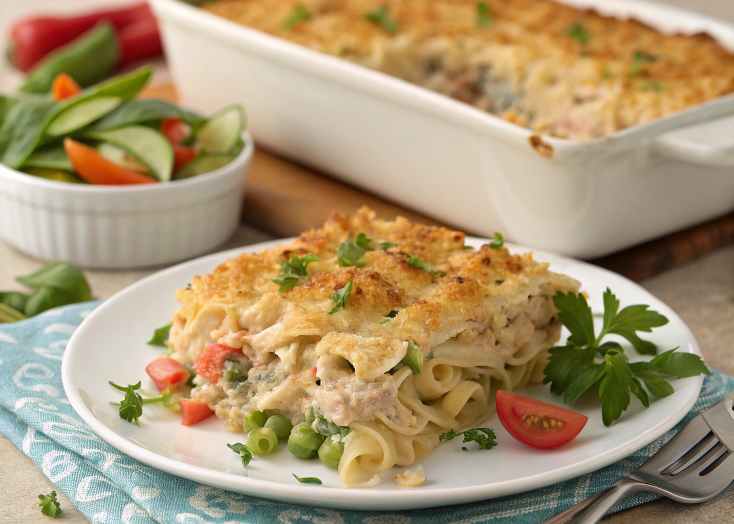 Healthy Tuna Casserole Recipe: All the Comfort, None of the Heaviness