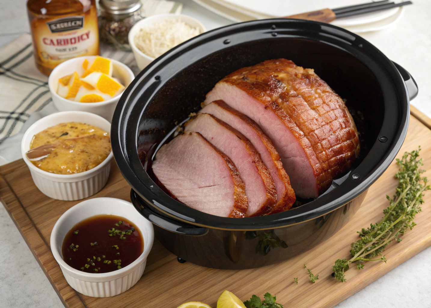 How I Make This Maple Glazed Ham in the Slow Cooker—So Easy, So Flavorful