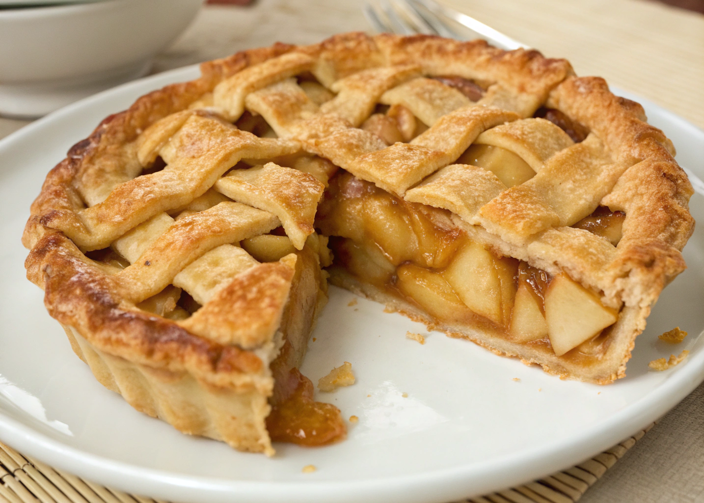 How to Make a Flaky, Golden Apple Pie from Scratch