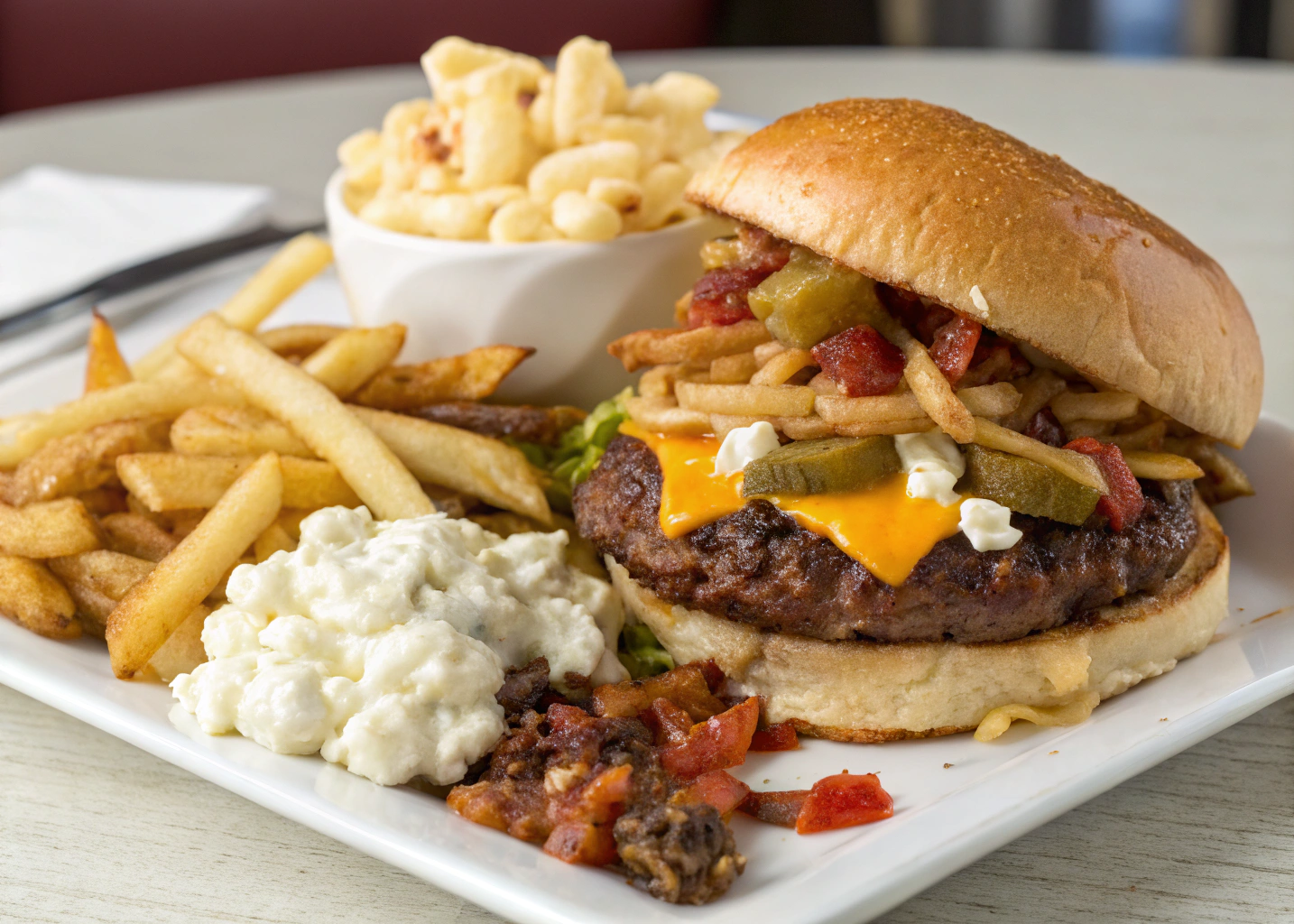 How to Make a Garbage Plate Burger That’ll Blow Your Mind