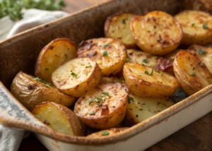 Ina Garten’s Garlic Roasted Potatoes: Crispy, Golden, and Perfectly Seasoned