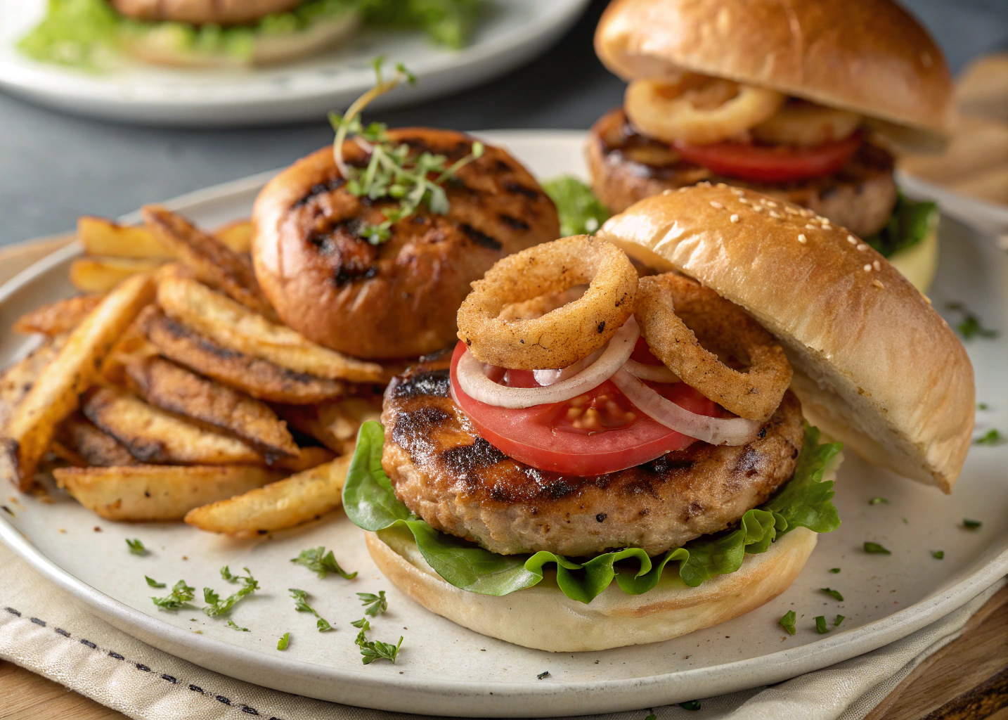Juicy and Flavorful Grilled Turkey Burgers – A Healthy Twist on a Classic