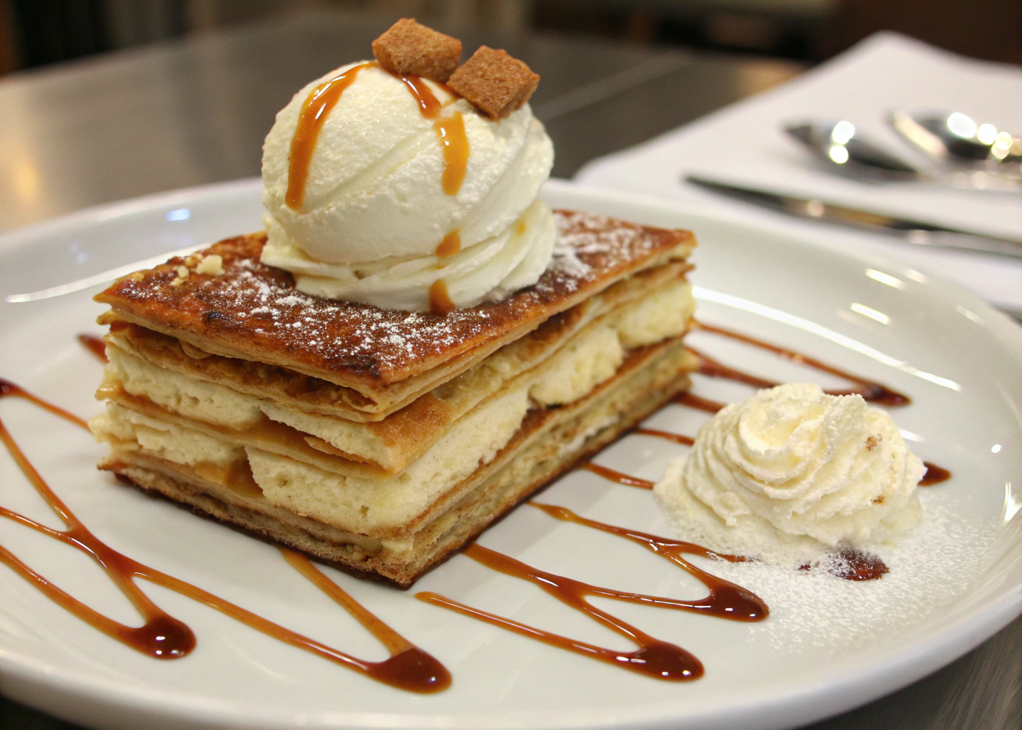 Layers of Caramelized Pastry and Silky Cream: My Go-To Elegant Dessert That’s Easier Than It Looks