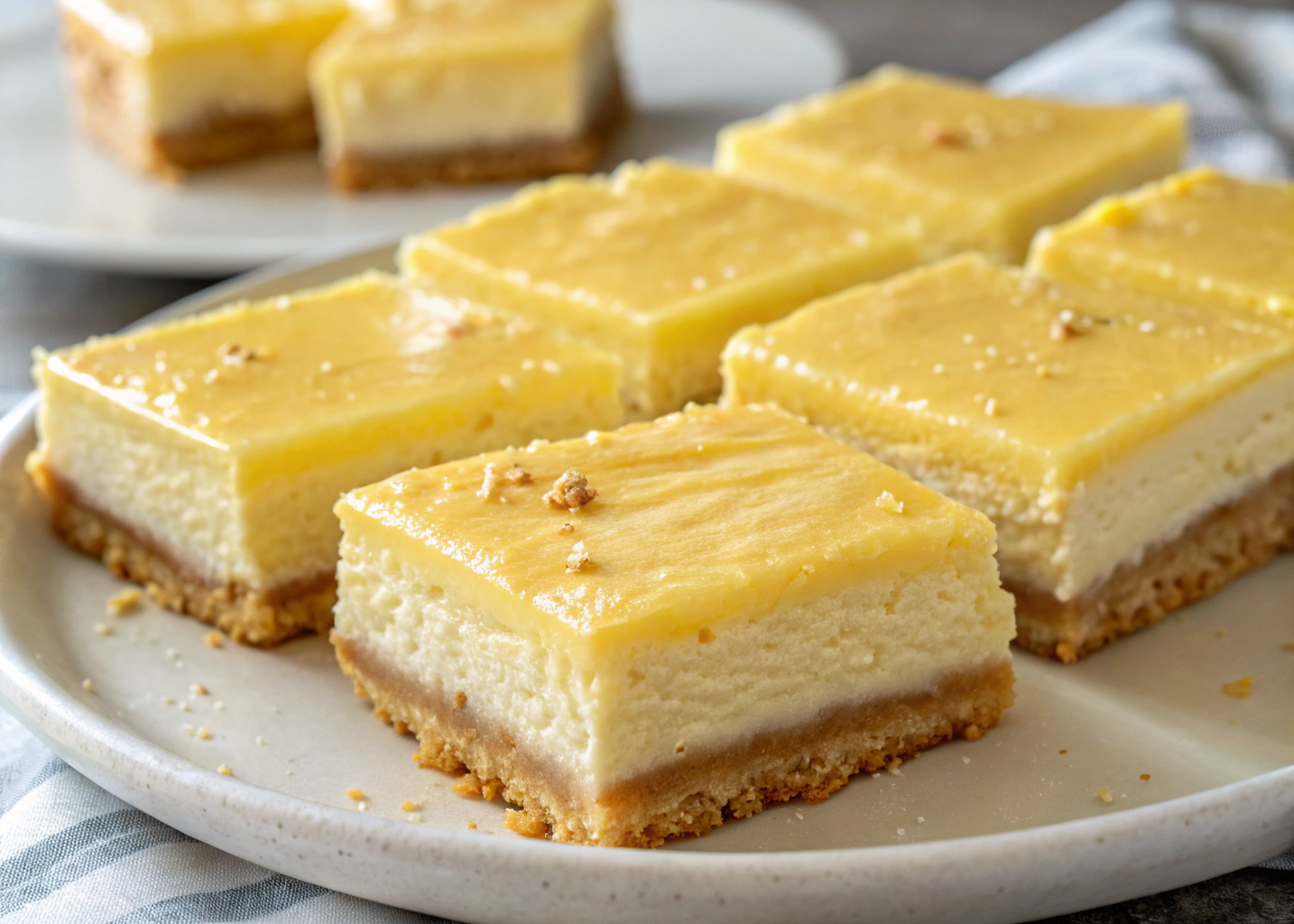 Lemon Cream Pie Bars That Practically Melt in Your Mouth