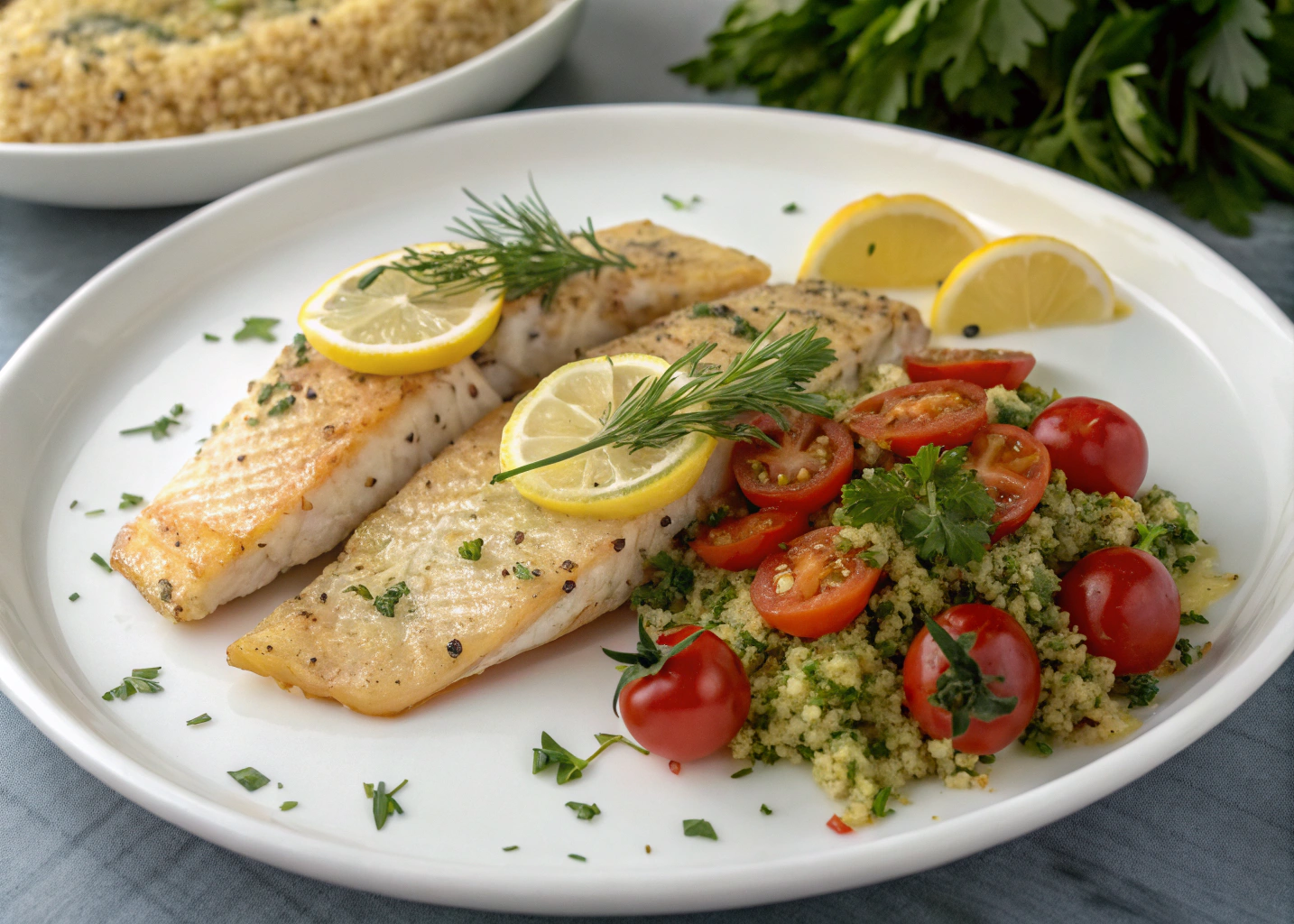 Light and Flavorful Mediterranean Fish Fillets – A Healthy Dinner Option