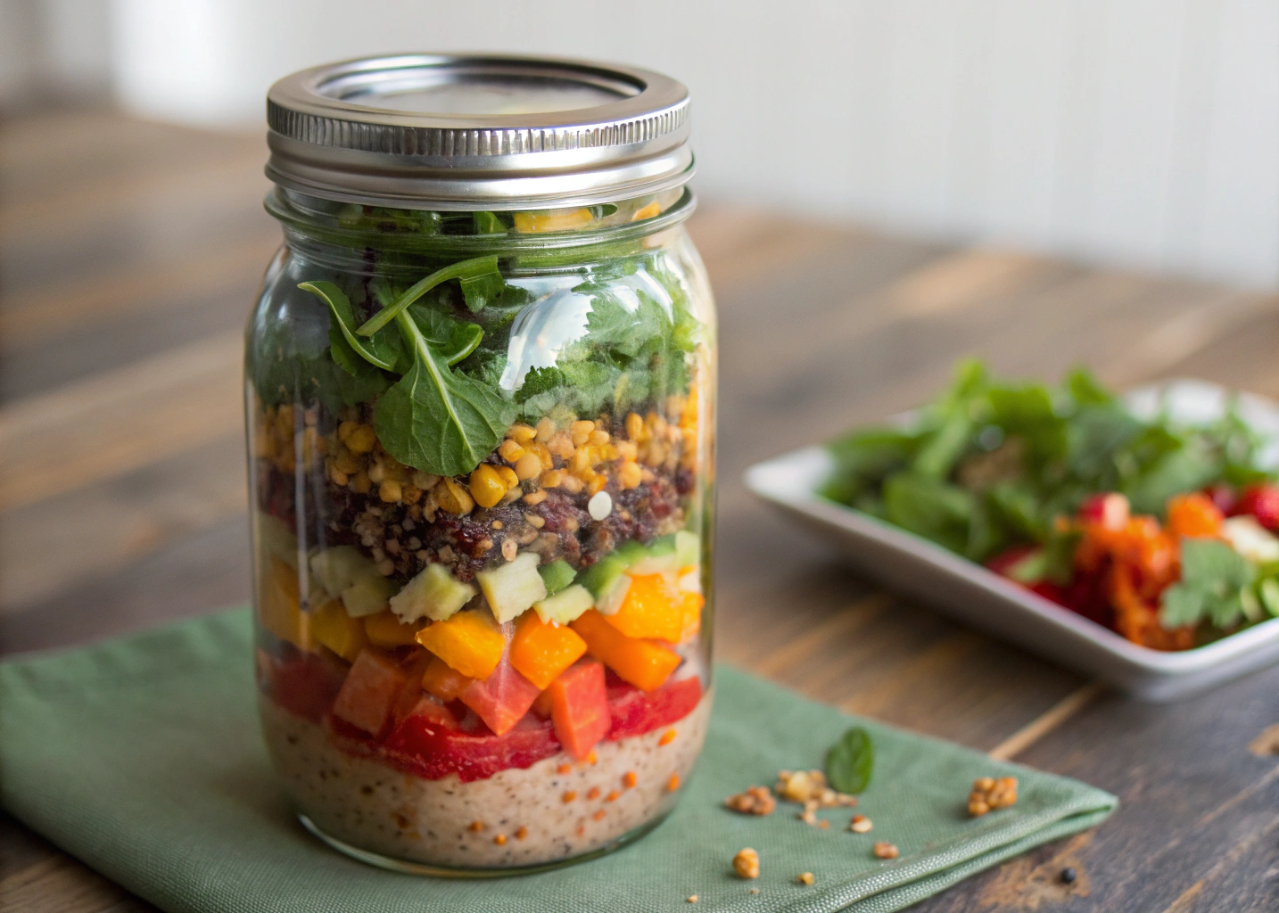 Mason Jar Salad Recipes for Healthy Lunches