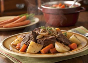 Melt-in-Your-Mouth Slow Cooker Pot Roast for the Ultimate Comfort Meal