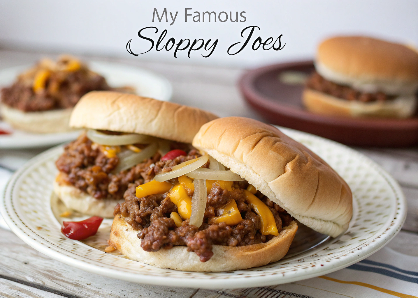 My Famous Sloppy Joes