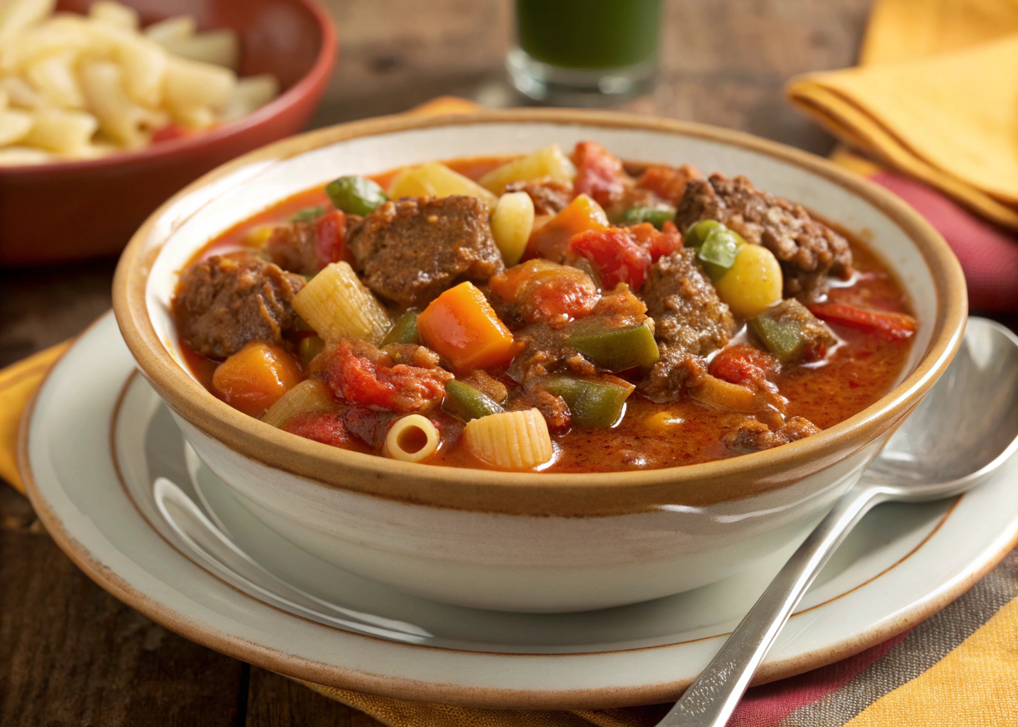 Old-Fashioned American Goulash for a Hearty, One-Pot Family Meal