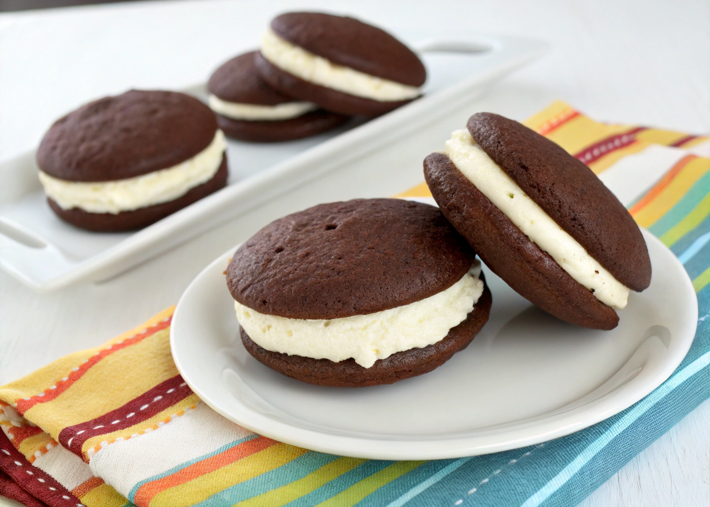 Old-Fashioned Whoopie Pies: A Classic, Cream-Filled Treat