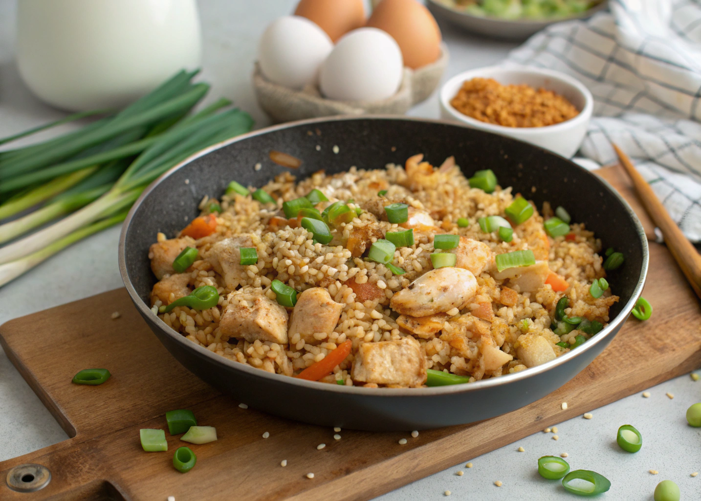 One-Pan Wonder: How to Make Perfect Chicken Fried Rice at Home