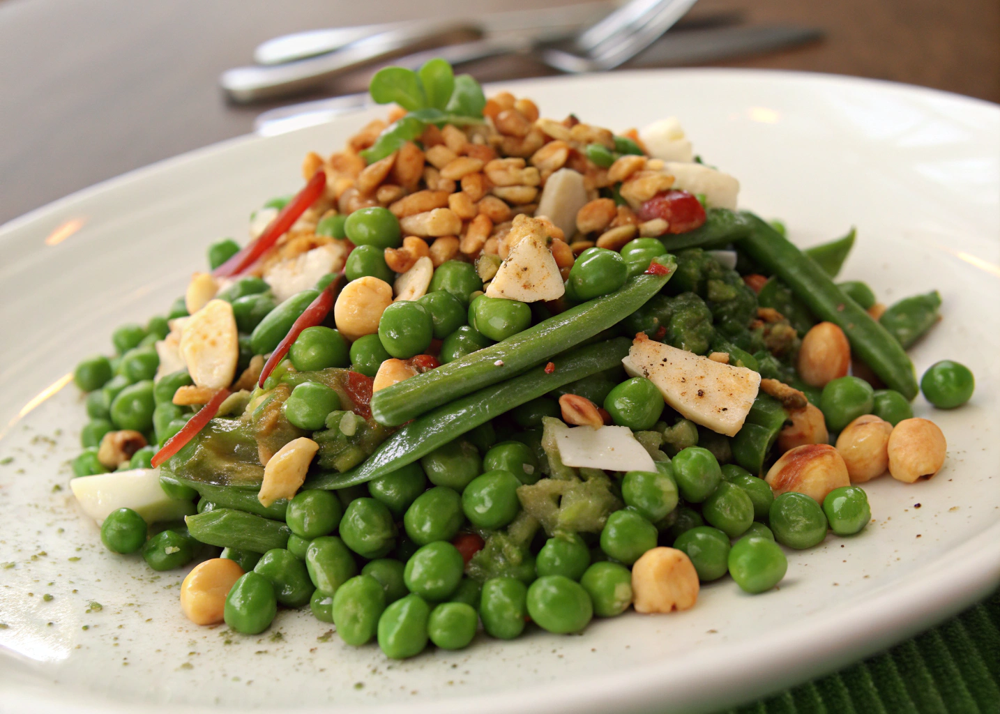 Pea and Peanut Salad: A Crunchy, Creamy, and Unexpectedly Delicious Side