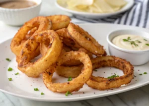 Perfectly Crispy Onion Rings: A Classic Snack Done Right