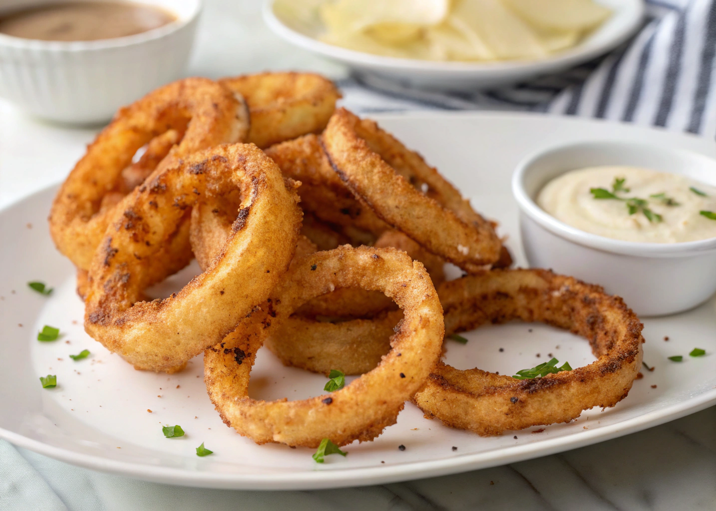 Perfectly Crispy Onion Rings: A Classic Snack Done Right