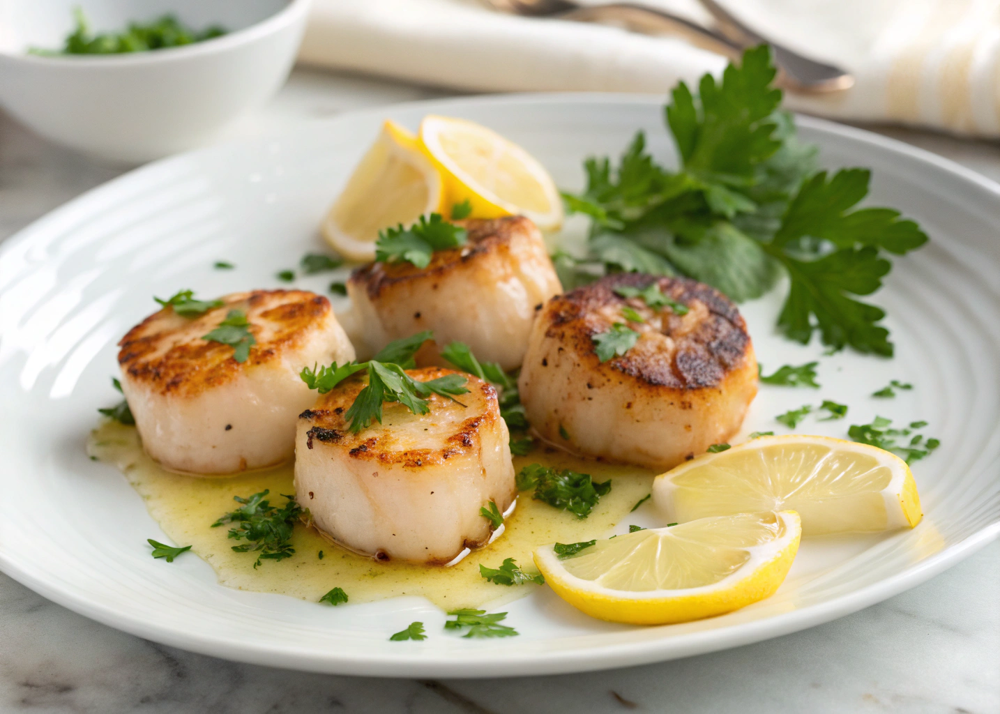 Perfectly Seared Scallops – A Quick and Elegant Seafood Dish