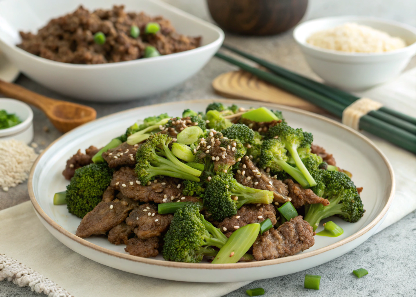 Quick and Flavorful: Ground Beef and Broccoli Stir-Fry in Under 30 Minutes