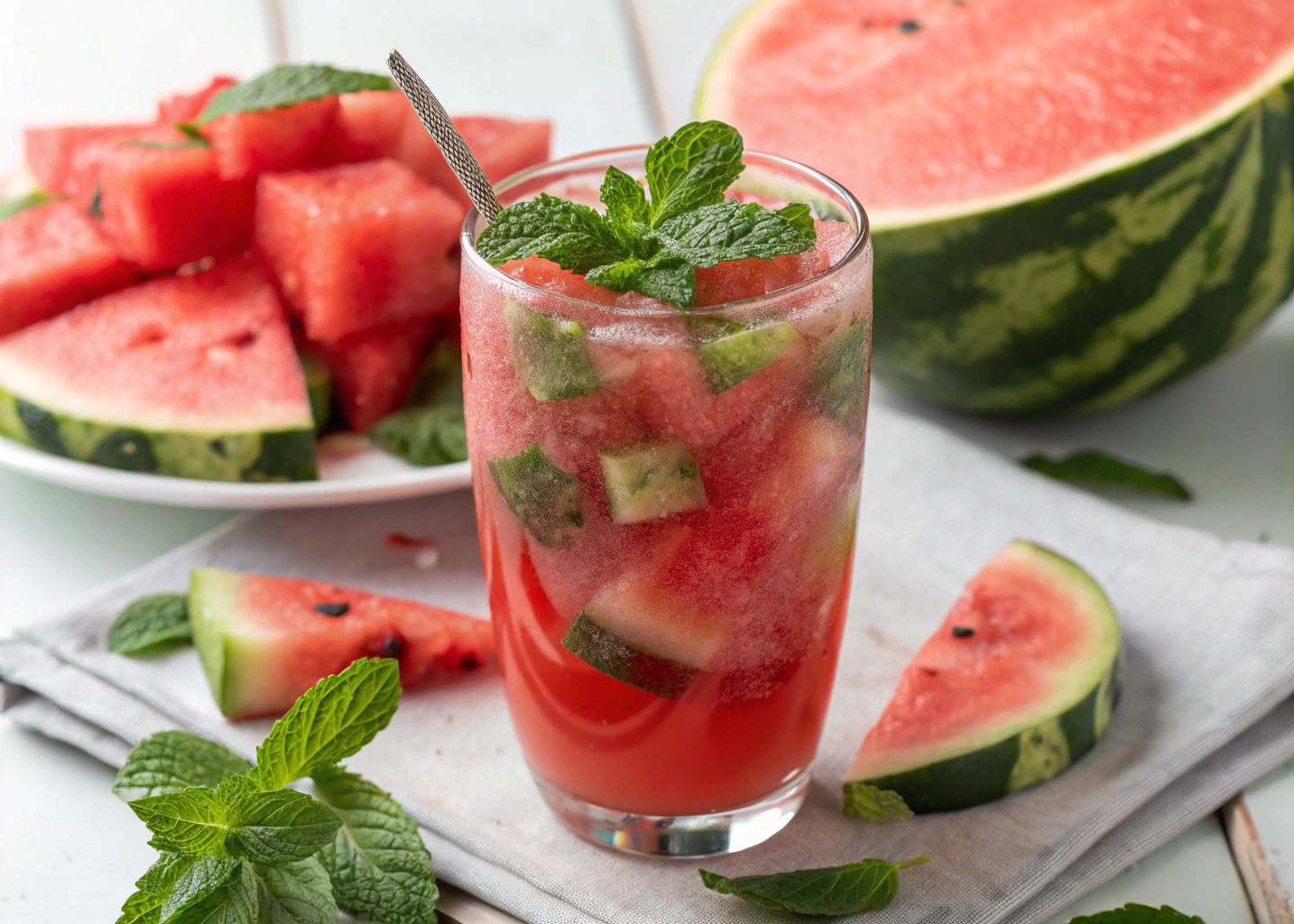 Refreshing and Easy: Try This Viral Korean Watermelon Punch Recipe
