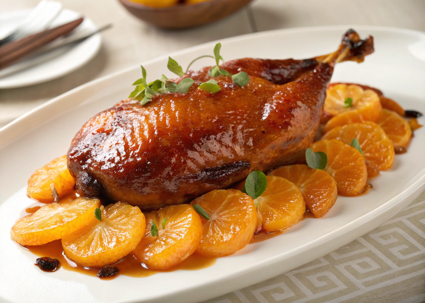 Rich, Succulent, and Perfectly Glazed: Mastering Tangerine Duck