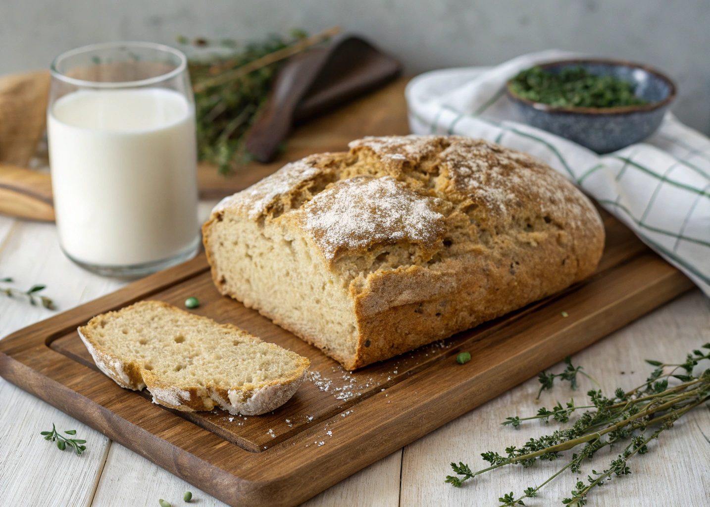 Rustic and Hearty Whole-Wheat Soda Bread – A No-Yeast Recipe