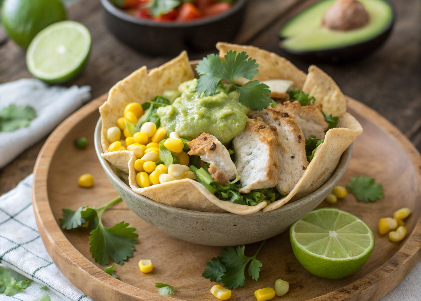 Salsa Verde Chicken Tortilla Bowls: A Flavor-Packed One-Bowl Meal