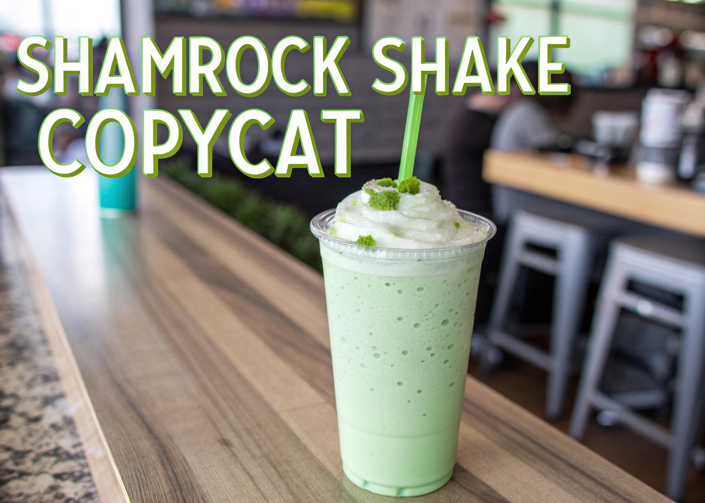 Shamrock Shake Copycat: Creamy, Minty, and Just Like McDonald's!