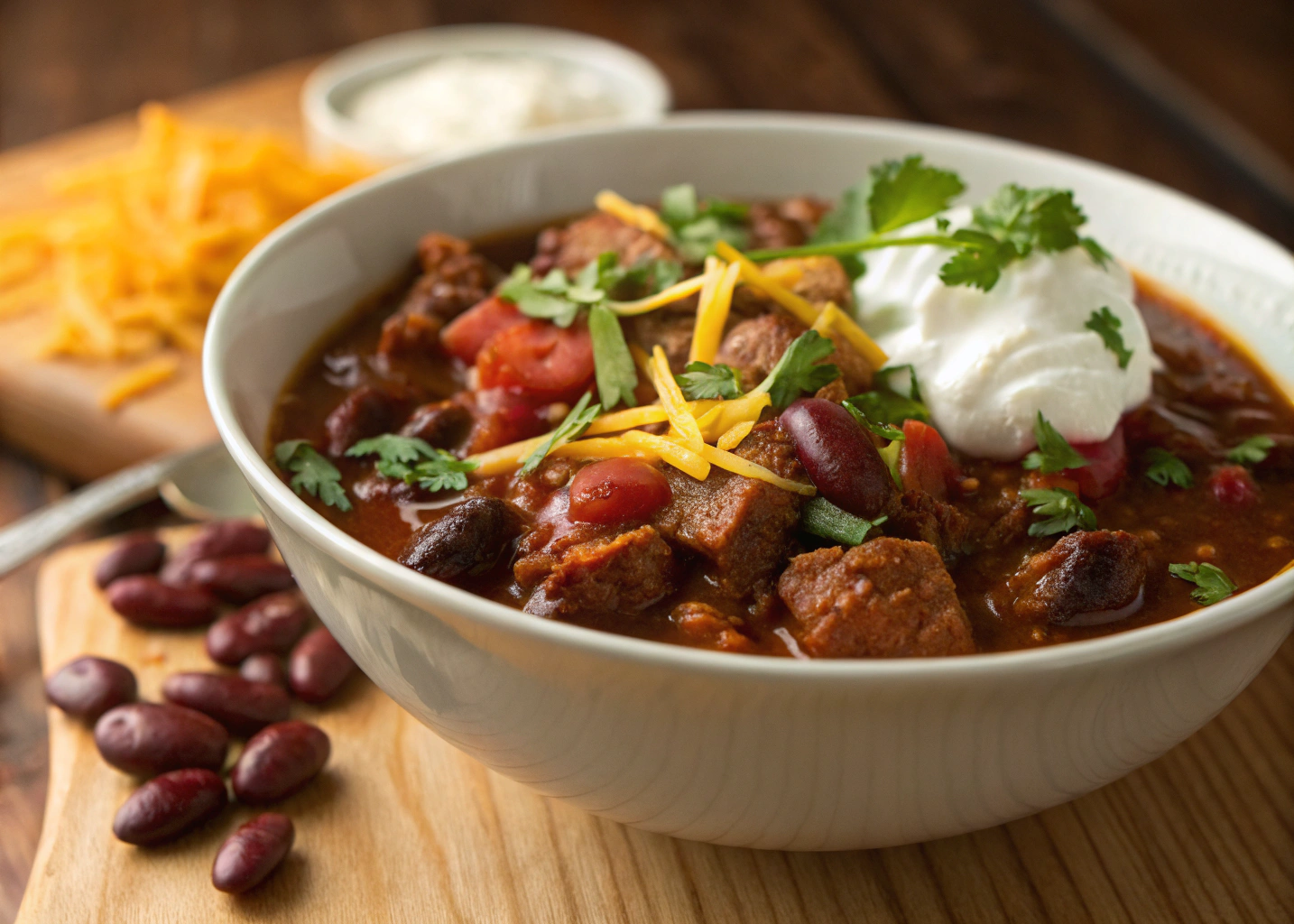 Slow-Cooked Bean and Beef Chili: A Hearty, Flavor-Packed Classic