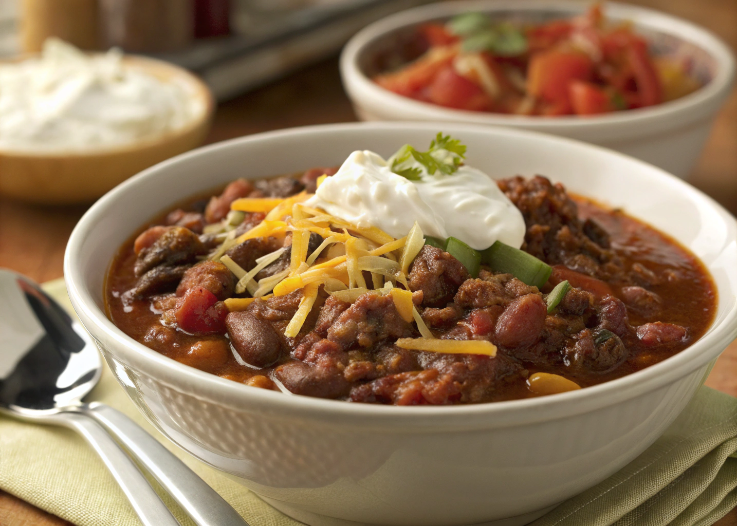 Slow-Cooked Bean and Beef Chili: A Hearty, Flavor-Packed Classic