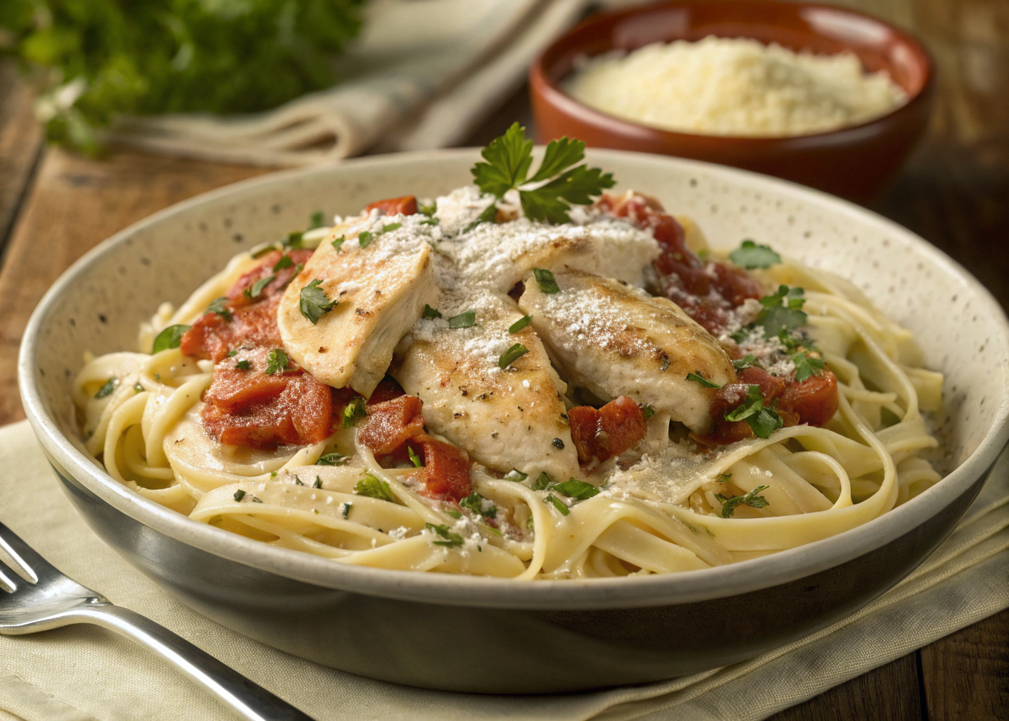 Slow Cooker Olive Garden Chicken Pasta – Easy & Delicious!