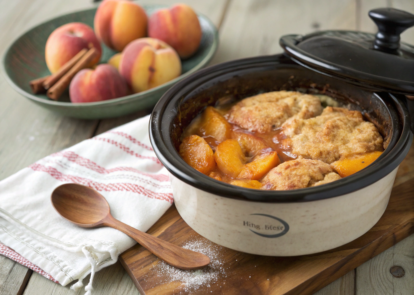 Slow Cooker Peach Cobbler: The Easiest Dessert You’ll Ever Make