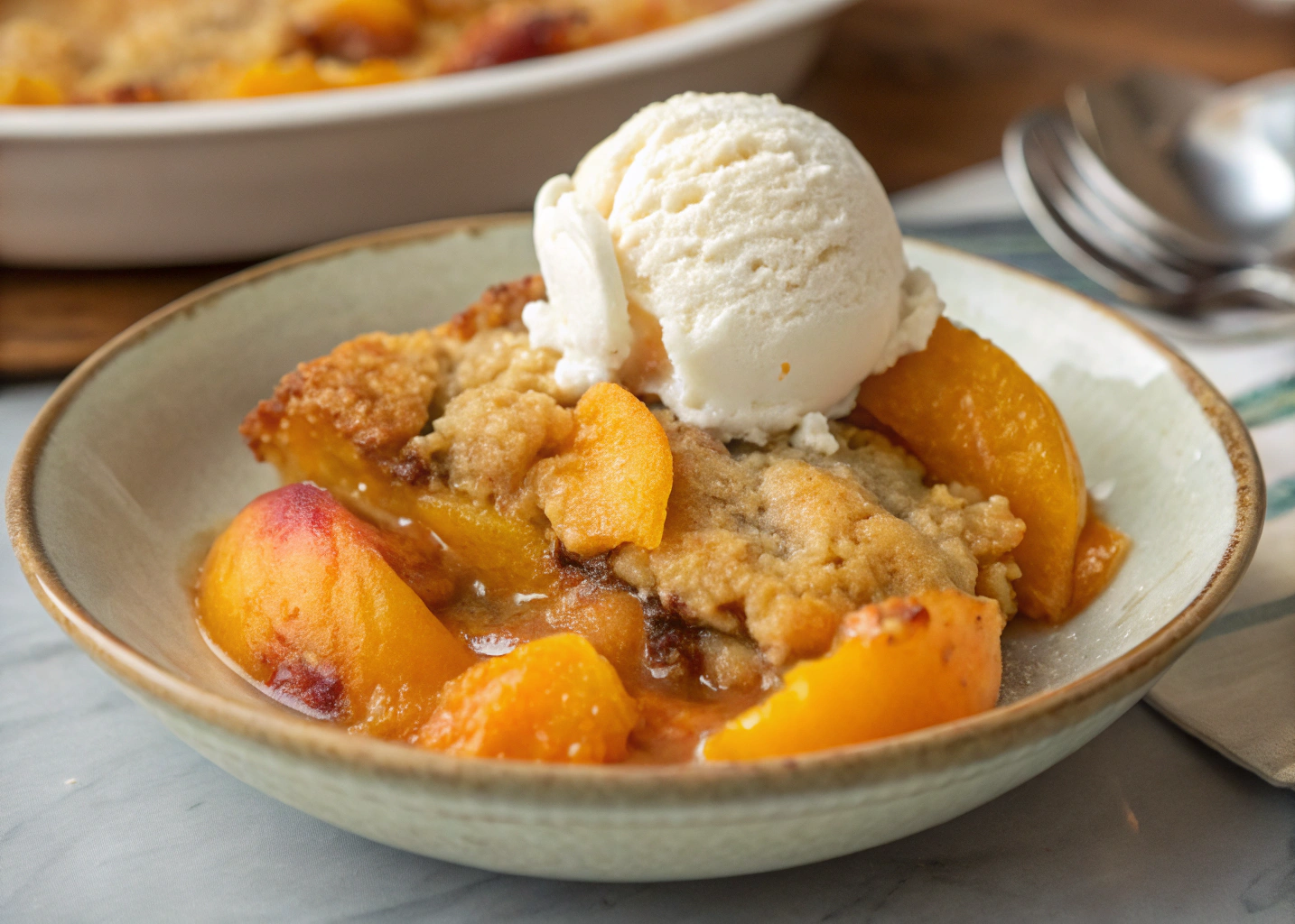 Slow Cooker Peach Cobbler: The Easiest Dessert You’ll Ever Make
