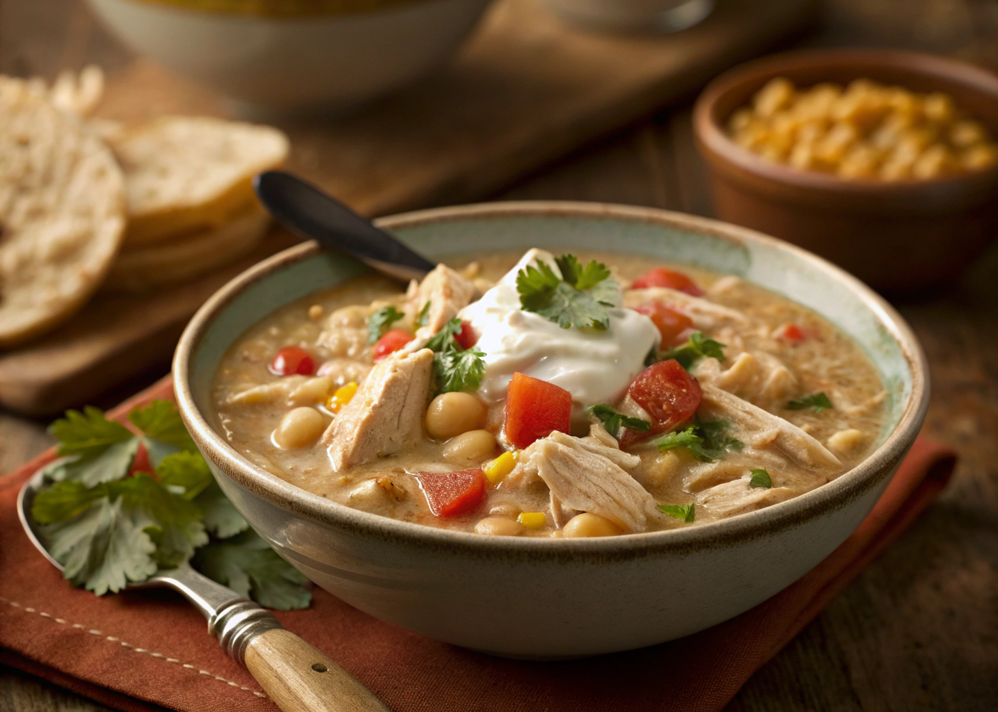 Slow Cooker White Chicken Chili: A Creamy and Hearty Comfort Meal