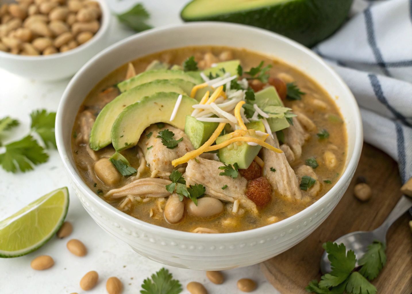 Slow Cooker White Chicken Chili: A Creamy and Hearty Comfort Meal