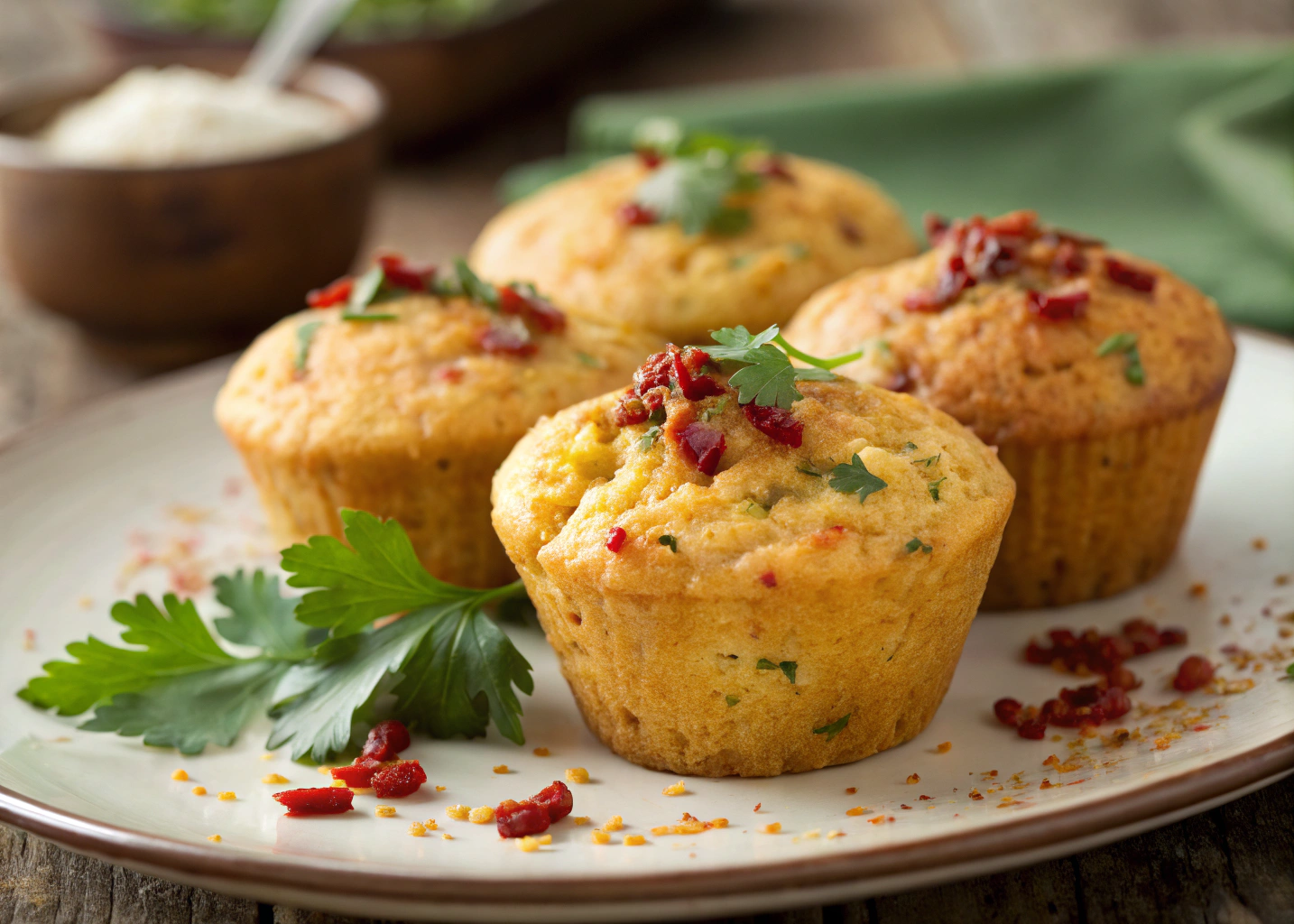 Southwestern Cornmeal Muffins: A Savory & Spicy Twist on a Classic