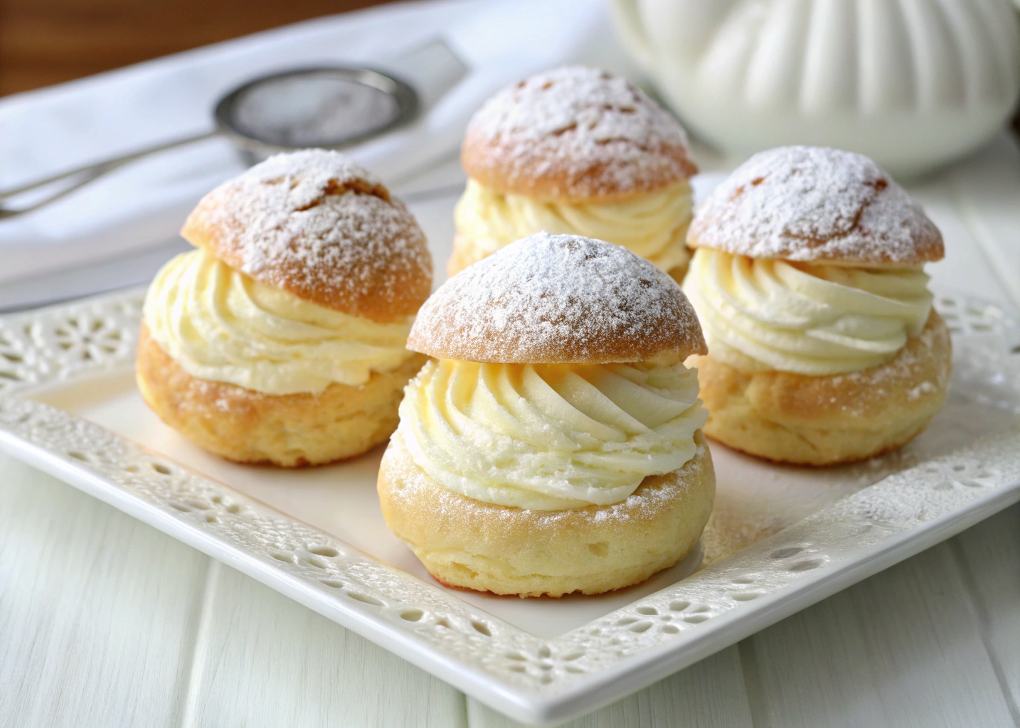State Fair Cream Puffs: Light, Airy, and Filled with Sweet Perfection