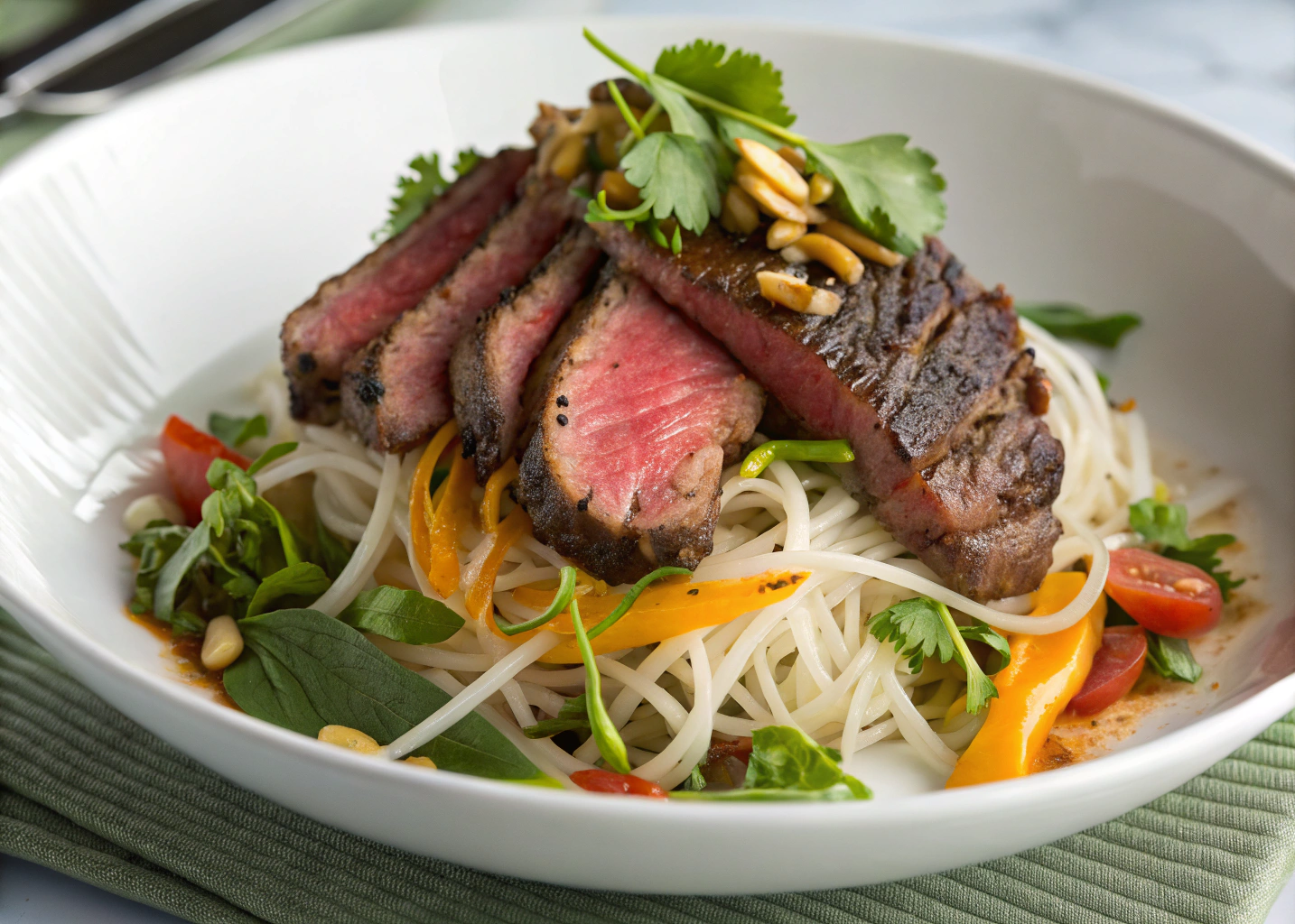 Steak and Rice Noodle Bowls: A Fresh, Flavorful Twist on Dinner