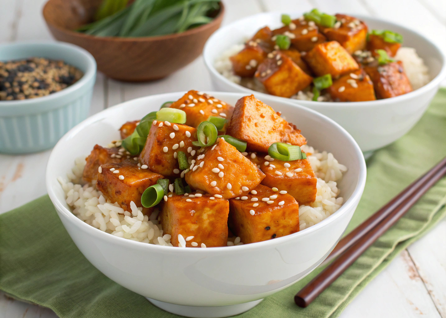 Sticky Orange Tofu Bowls That’ll Satisfy Any Takeout Craving