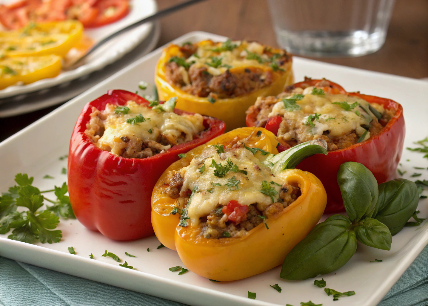 Stuffed Peppers Done Right – A Savory, Cheesy, and Satisfying Meal