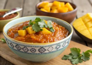 Sweet and Tangy Grilled Mango Chutney – A Flavorful Condiment