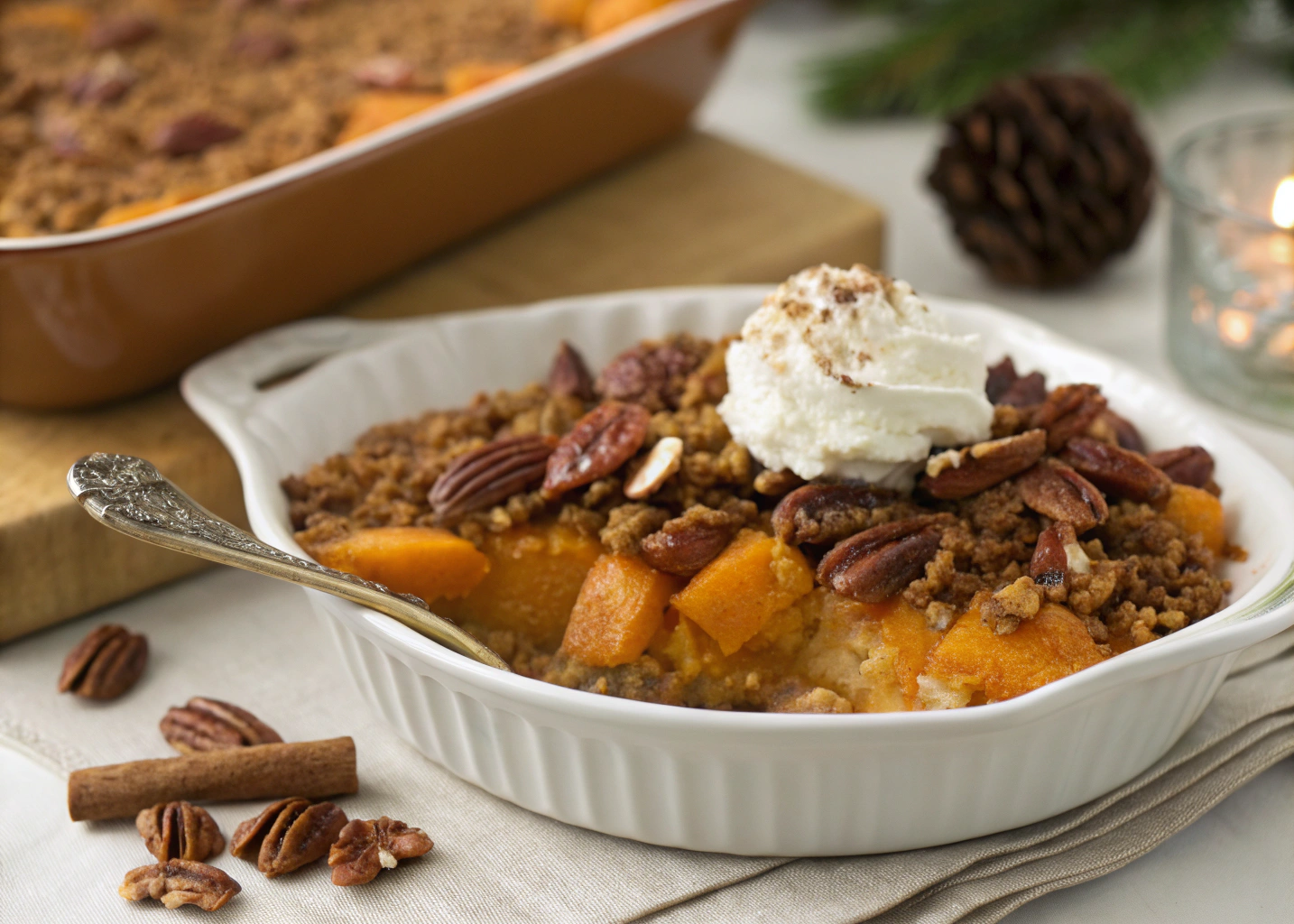 Sweet Potato Casserole with Pecan Topping: A Must-Have for Your Holiday Table