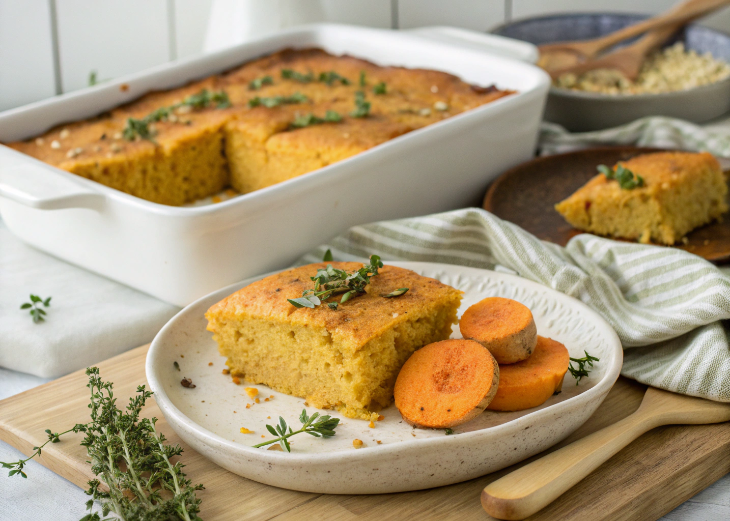 Sweet Potato Cornbread – Moist, Sweet, and Southern to the Core