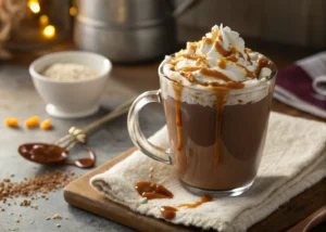 Sweet, Salty, and Sippable—Dunkin’s Salted Caramel Hot Chocolate, Made at Home