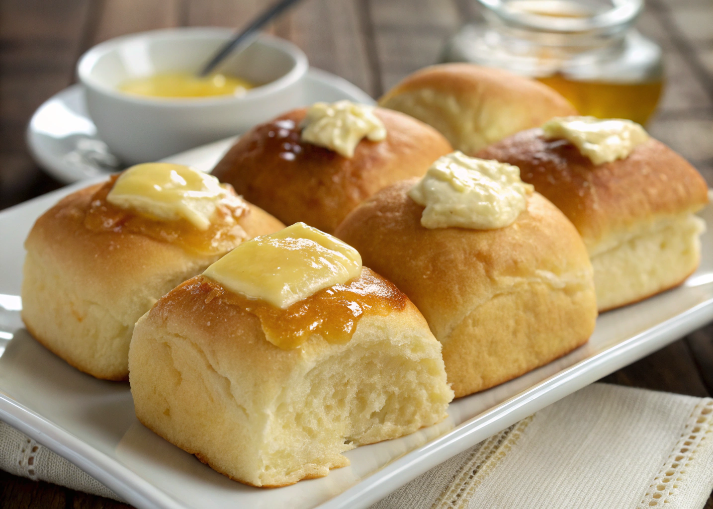 Texas Roadhouse Rolls Recipe – Fluffy, Sweet, and Perfect with Honey Butter