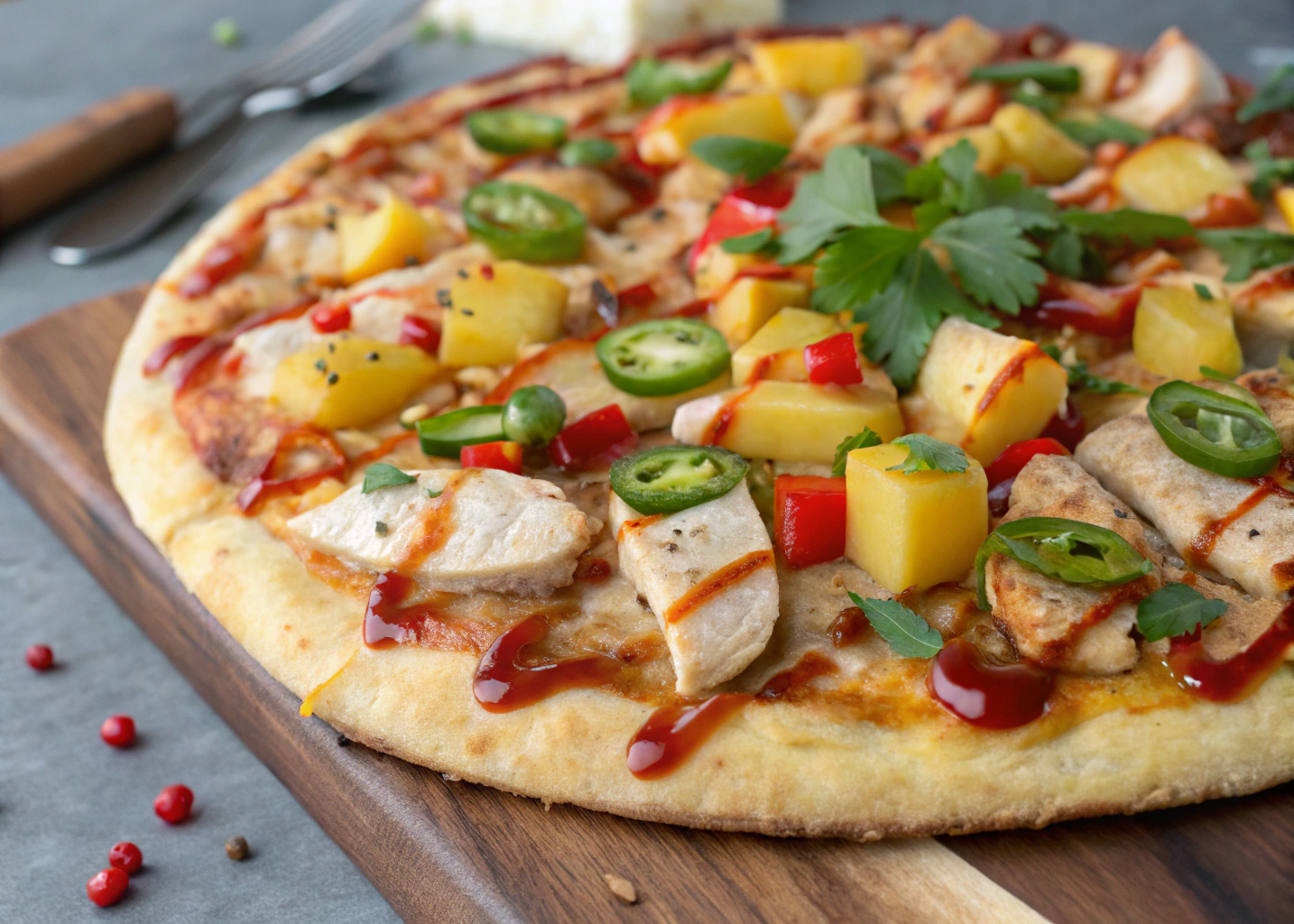 Thai Chicken Pizza: A Sweet, Spicy, and Savory Flavor Explosion