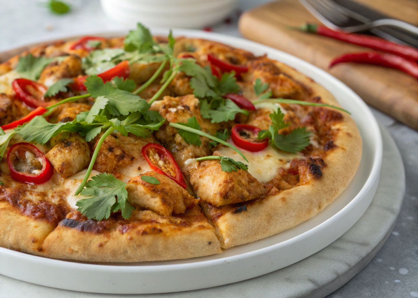 Thai Chicken Pizza: A Sweet, Spicy, and Savory Flavor Explosion
