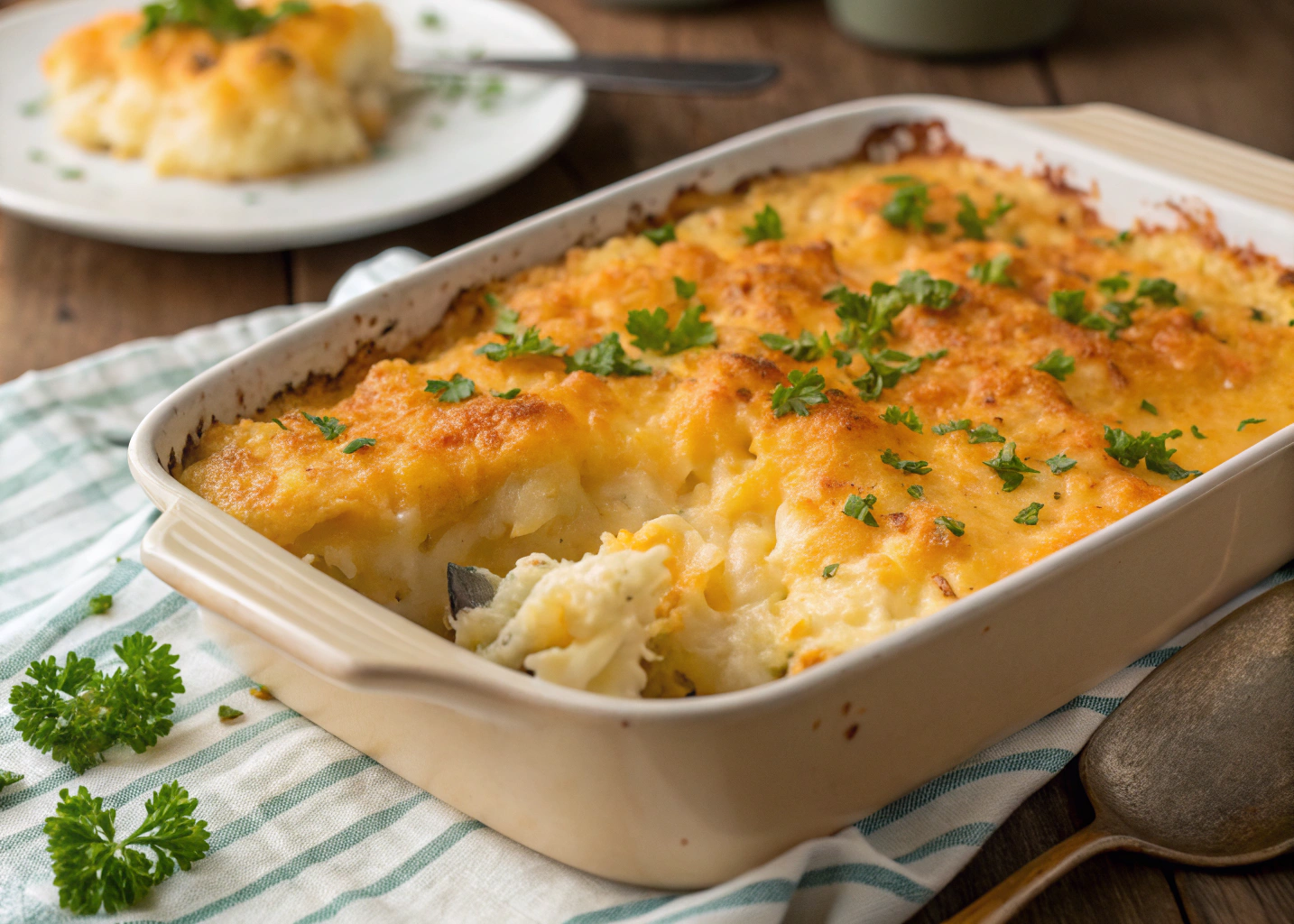 The Cheesy Potato Casserole That Tastes Just Like Cracker Barrel’s Famous Side
