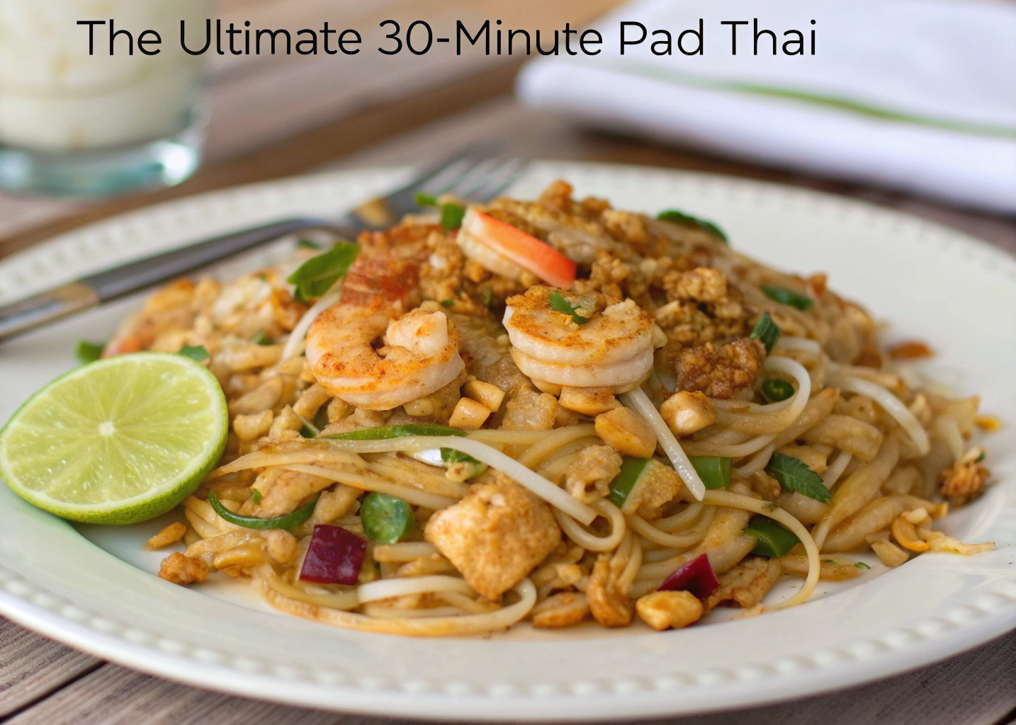 The Ultimate 30-Minute Pad Thai for Busy Weeknights
