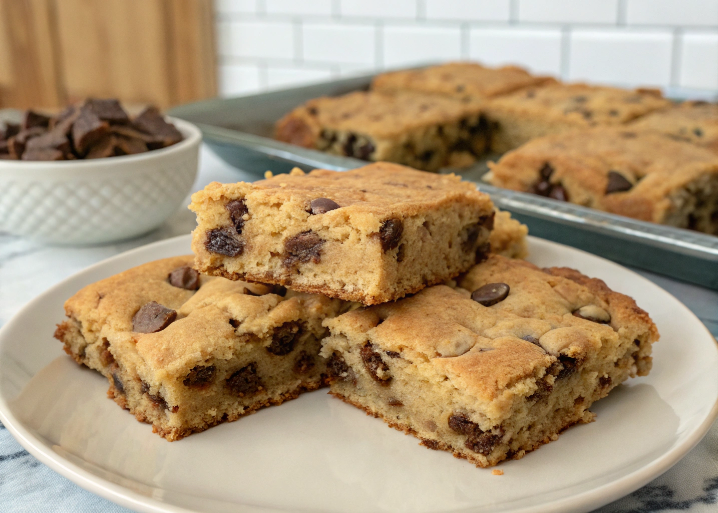 These Amish Sour Cream Chocolate Chip Bars Are My Favorite Cross Between a Cookie and Cake