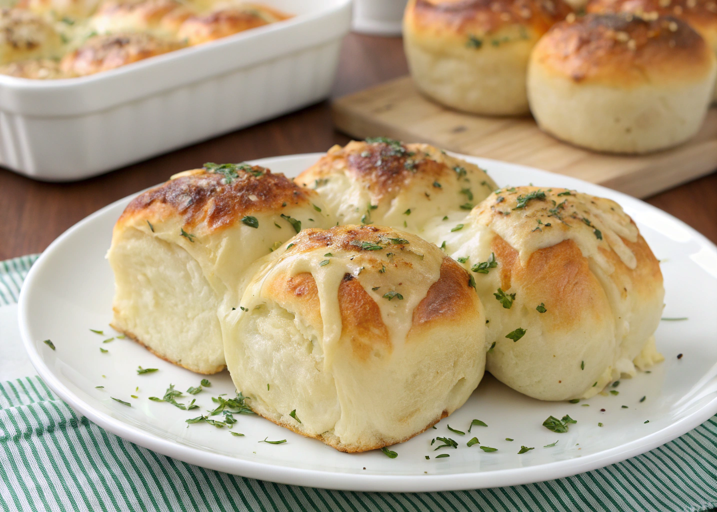 These Cheesy Pull-Apart Garlic Rolls Might Be the Best Thing You Ever Bake