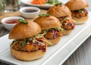 These Crispy Korean Chicken Sliders Are Small But Mighty