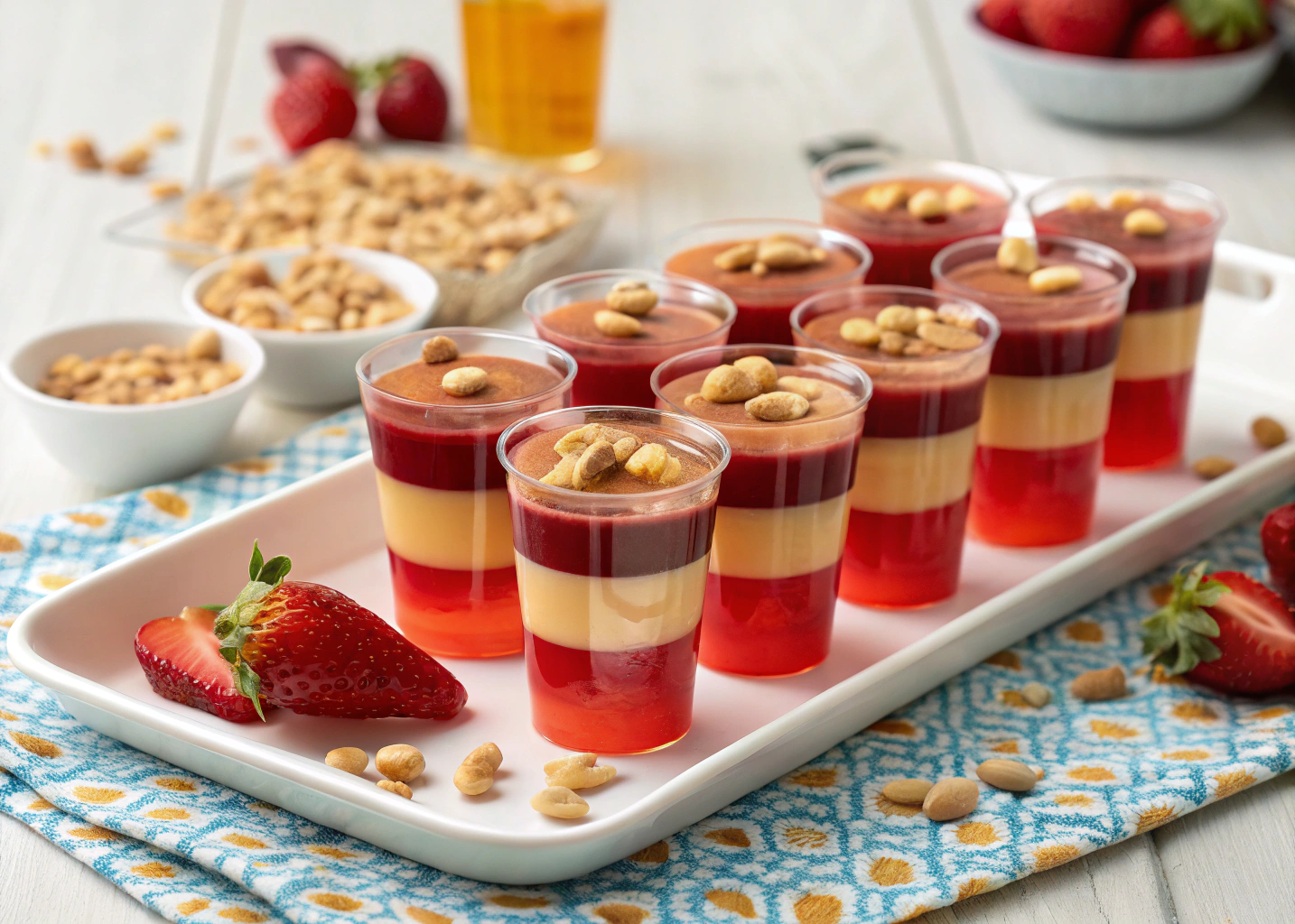 These PB&J Jell-O Shots Are the Boozy Throwback You Never Knew You Needed